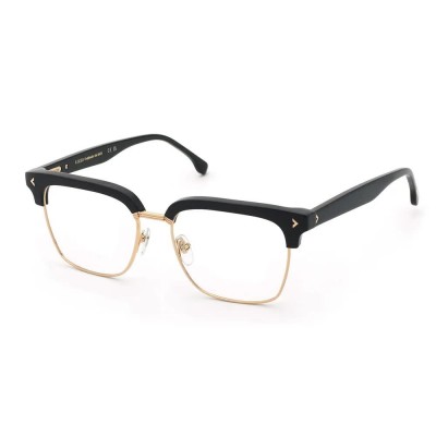 очила,lozza,vl4386,square,glasses,shiny,total,rose,gold,(black)