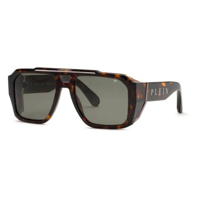слънчеви,очила,слънчеви,очила,philipp,plein,plein,master,sunglasses,shiny,dark,havana