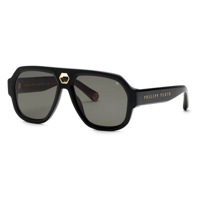 слънчеви,очила,слънчеви,очила,philipp,plein,spp143,geometric,sunglasses,black,(shiny,black)