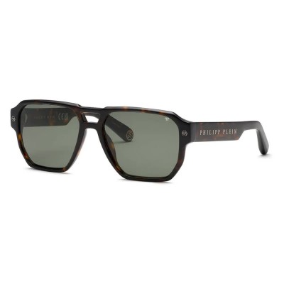 слънчеви,очила,слънчеви,очила,philipp,plein,spp200v,plein,stud,sunglasses,shiny,dark,havana