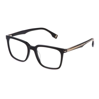 очила,police,vplg73e,square,glasses,shiny,black,(black)