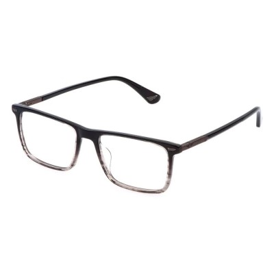 очила,police,vplq68,square,glasses,grey,(shiny,striped,grey)