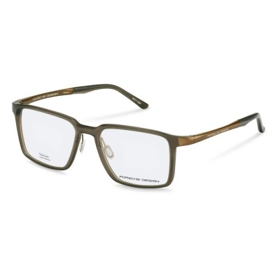 очила,porsche,design,p8778,square,glasses,brown,olive,(brown)