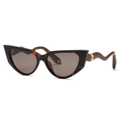 слънчеви,очила,слънчеви,очила,roberto,cavalli,src128m,cat,eye,woman,sunglasses,shiny,brown,yellow,havana,(brown)