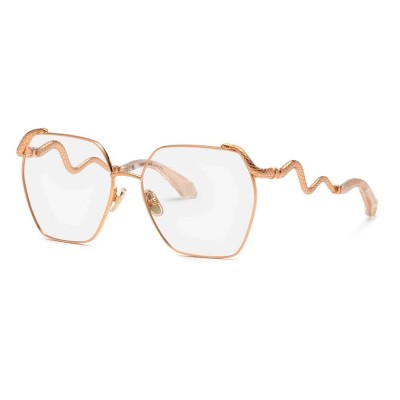 очила,roberto,cavalli,vrc103,geometric,woman,glasses,shiny,copper,gold,(golden)