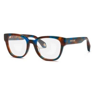 очила,roberto,cavalli,vrc115m,square,woman,glasses,brown,blue,(brown,blu,havana)