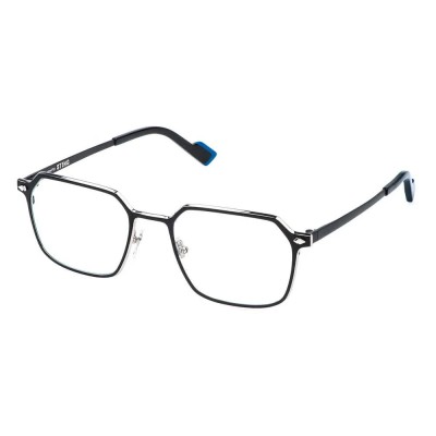 очила,sting,vst554,square,glasses,black,(semi,matt,black,w,shiny,palladium,parts)