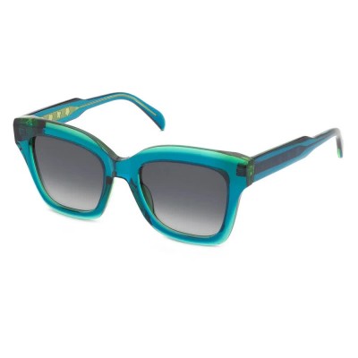 слънчеви,очила,слънчеви,очила,tous,stoc81v,square,woman,sunglasses,multilayer,green,(green)