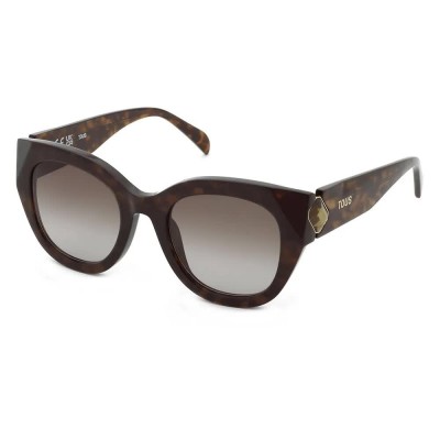 слънчеви,очила,слънчеви,очила,tous,stoc84s,square,woman,sunglasses,havana,brown