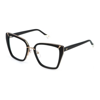 очила,yalea,fuencisla,woman,glasses,shiny,total,rose,gold,(black)