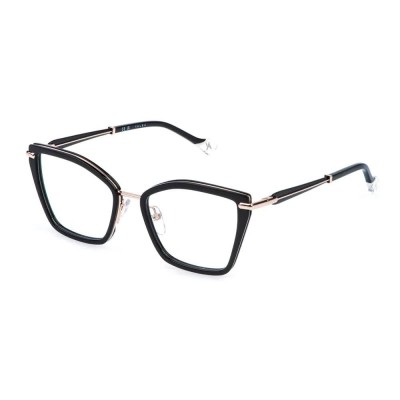 очила,yalea,sonia,woman,glasses,black,(shiny,total,rose,gold)