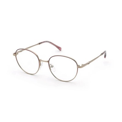очила,zadig&voltaire,vzj057,geometric,junior,glasses,shiny,red,gold,w,coloured,parts,(silver)