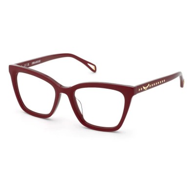 очила,zadig&voltaire,vzv442,square,woman,glasses,bordeaux,(red)
