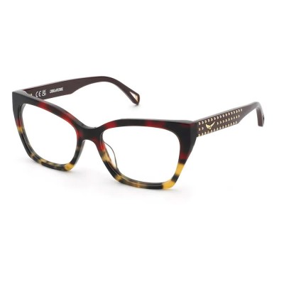 очила,zadig&voltaire,vzv444v,square,woman,glasses,grey,(shiny,transp.grey,havana)
