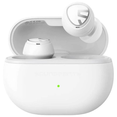 слушалки,слушалки,soundpeats,mini,pro,wireless,earphones,white