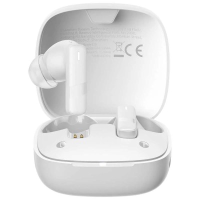 слушалки,слушалки,baseus,bowie,e20,wireless,earphones,white
