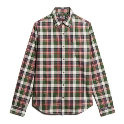 карирана,риза,дамски,блузи,дамски,ризи,superdry,vintage,check,pluse,size,shirt,upstate,check,green,(green)