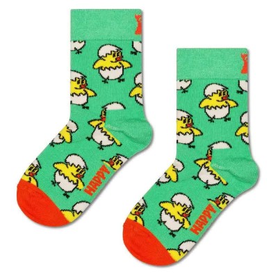 чорапи,детски,чорапи,happy,socks,chicken,egg,crew,socks,green,(light,green)