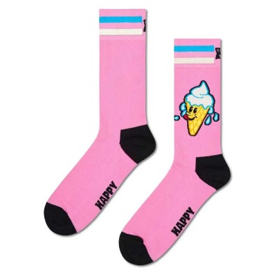 чорапи,мъжки,чорапи,happy,socks,ice,cream,crew,socks,pink,(pink)