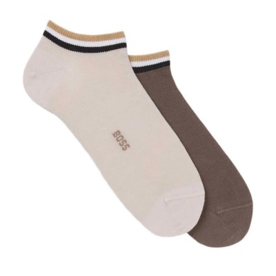 чорапи,мъжки,чорапи,boss,uni,stripe,10249325,socks,2,pairs,beige,brown,(light,beige)