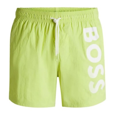 бански,гащета,мъжки,бански,костюми,boss,octopus,swimming,shorts,green,(bright,orange)