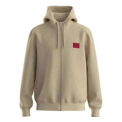 блуза,мъжки,пуловери,hugo,daple,212,full,zip,sweatshirt,beige,(open,beige)