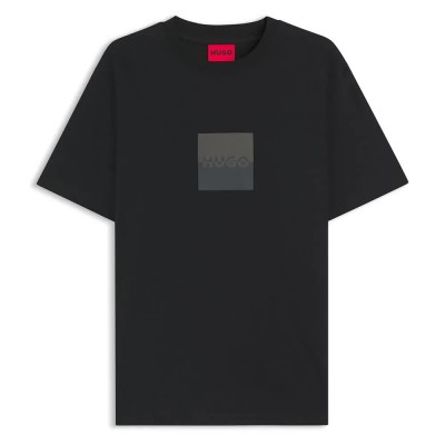 тениска,мъжки,тениски,hugo,dusplit,10266462,01,t,shirt,black