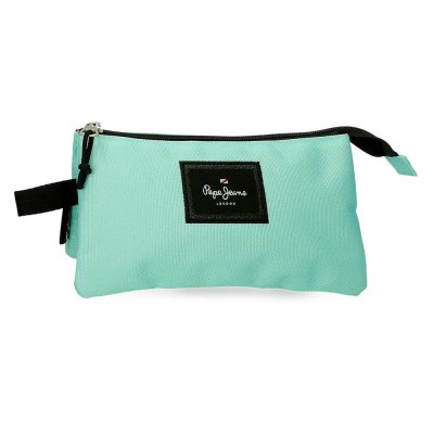 канцеларски,принадлежности,pepe,jeans,63243c1,aris,pencil,case,blue,(turquoise)