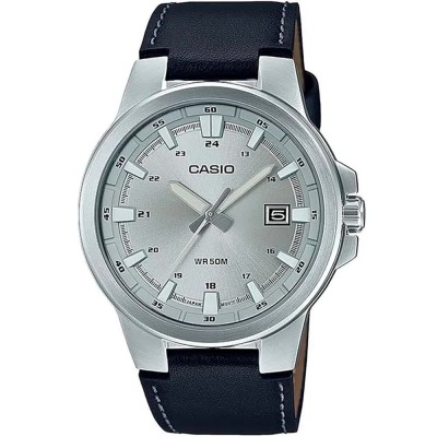 часовник,часовници,casio,mtp,e173l,7avef,watch,black,silver,(silver)