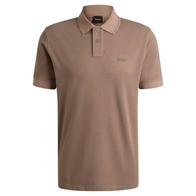 мъжки,блузи,с,яка,boss,prime,short,sleeve,polo,brown,(open,beige)
