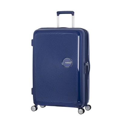 куфари,american,tourister,soundobx,spinner,77,28,tsa,97,110l,trolley,bag,blue,(midnight,navy)