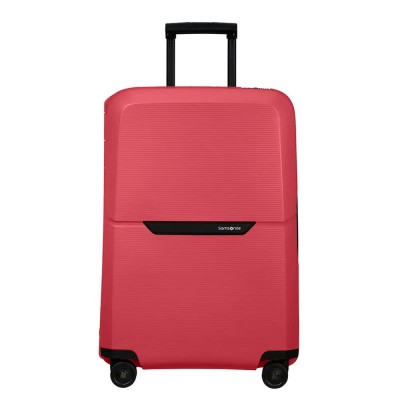 куфари,samsonite,magnum,eco,spinner,69,25,82l,trolley,bag,red,(geranium,red)