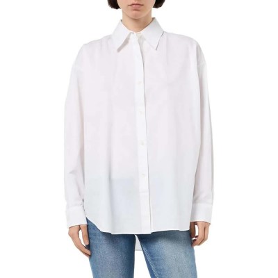 риза,с,дълъг,ръкав,дамски,блузи,дамски,ризи,hugo,elisana,10266893,blue,long,sleeve,shirt,white