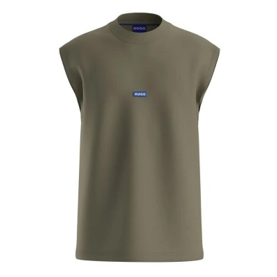 тениска,мъжки,тениски,hugo,navertz,01,blue,sleeveless,t,shirt,open,green,(green)