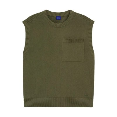 блуза,мъжки,пуловери,hugo,savvy,10272372,01,blue,sweater,open,green