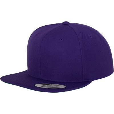 шапка,с,козирка,всички,шапки,flexfit,classic,snapback,cap,purple,(purple)