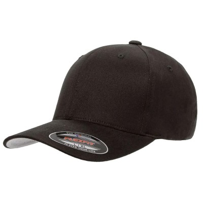 шапка,всички,шапки,flexfit,brushed,twill,cap,black,(black)