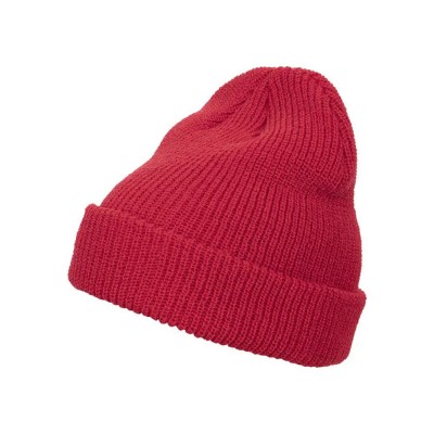 шапка,всички,шапки,flexfit,long,knit,beanie,red,(red)