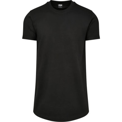 тениска,мъжки,тениски,urban,classics,short,shaped,turn,up,short,sleeve,t,shirt,black
