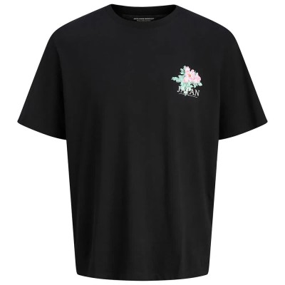 тениска,мъжки,тениски,jack,&,jones,bradley,stamp,short,sleeve,t,shirt,black,(black)