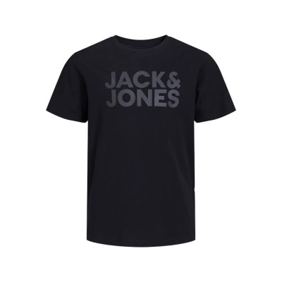 тениска,детски,тениски,jack,&,jones,corp,logo,mni,short,sleeve,t,shirt,black,(black,large,black)