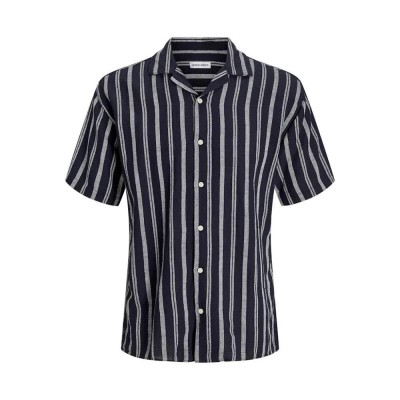 риза,с,къс,ръкав,мъжки,ризи,jack,&,jones,enzo,stripe,resort,short,sleeve,shirt,sky,captain,(blue)