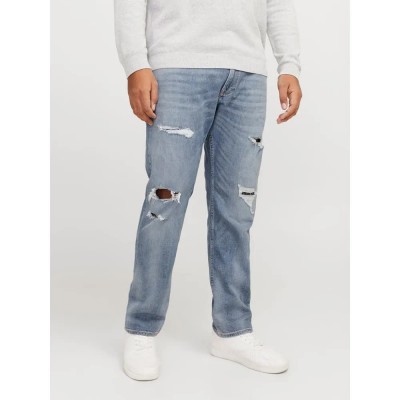дънки,мъжки,панталони,jack,&,jones,glenn,cole,cb,625,plus,size,jeans,blue
