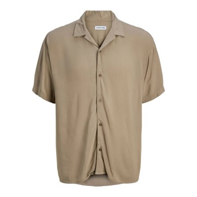 риза,с,къс,ръкав,мъжки,ризи,jack,&,jones,jeff,solid,resort,short,sleeve,shirt,coriander,(beige)