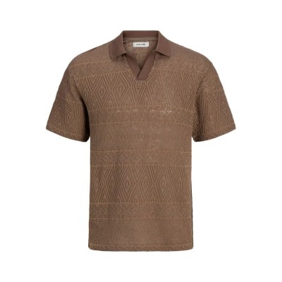 мъжки,блузи,с,яка,jack,&,jones,labrady,resort,short,sleeve,polo,walnut,(brown)