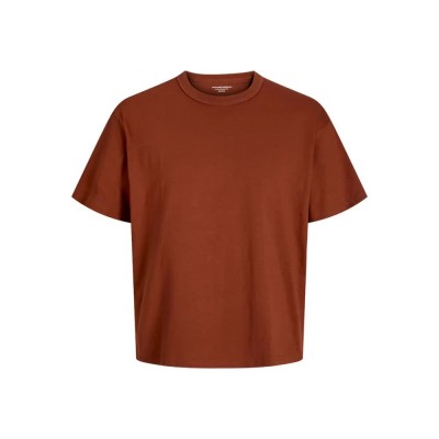 тениска,мъжки,тениски,jack,&,jones,lucca,blank,ciff,short,sleeve,t,shirt,brandy,brown,(brown)