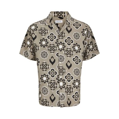 риза,с,къс,ръкав,мъжки,ризи,jack,&,jones,urban,edge,resort,short,sleeve,shirt,beige,(coriander)