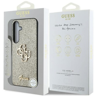 други,аксесоари,guess,guhcs25mhg4sgd,samsung,galaxy,s25+,gold,phone,case,golden,(gold)