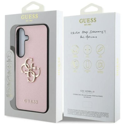 други,аксесоари,guess,guhcs25mpgt4mbp,samsung,galaxy,s25+,phone,case,pink,(pink)