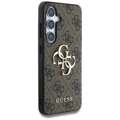 други,аксесоари,guess,guhcs25s4gmgbr,samsung,galaxy,s25,phone,case,brown,(brown)